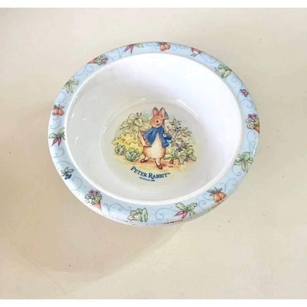 Vintage eden petter rabbit set‎ of 3 bowls